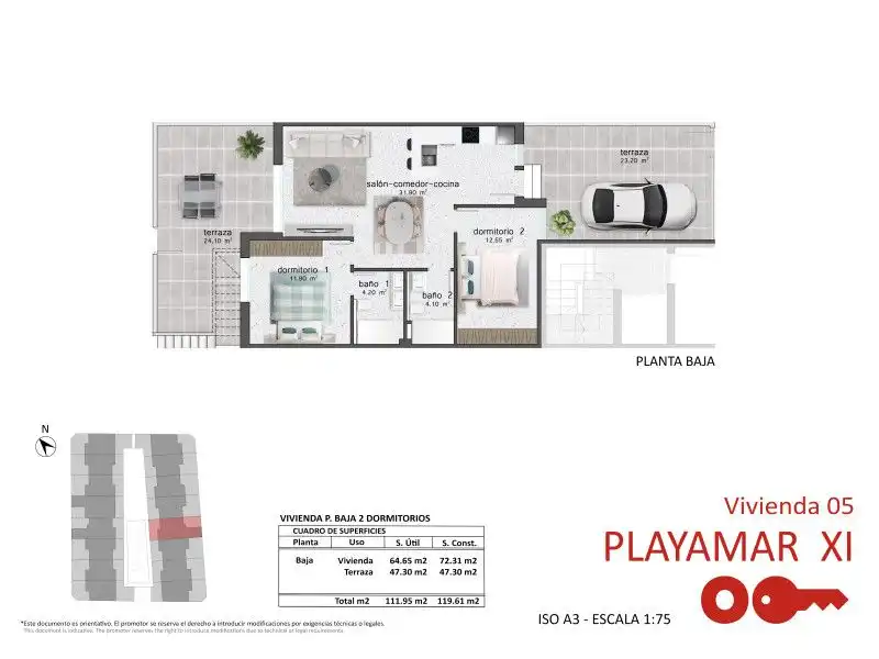 Apartament en venda a Pilar de la Horadada ciudad