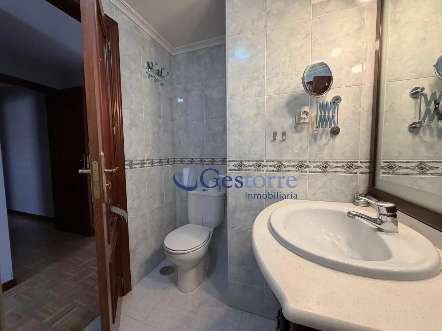 Bathroom of Flat for sale in Castrillón  with Heating, Terrace and Storage room