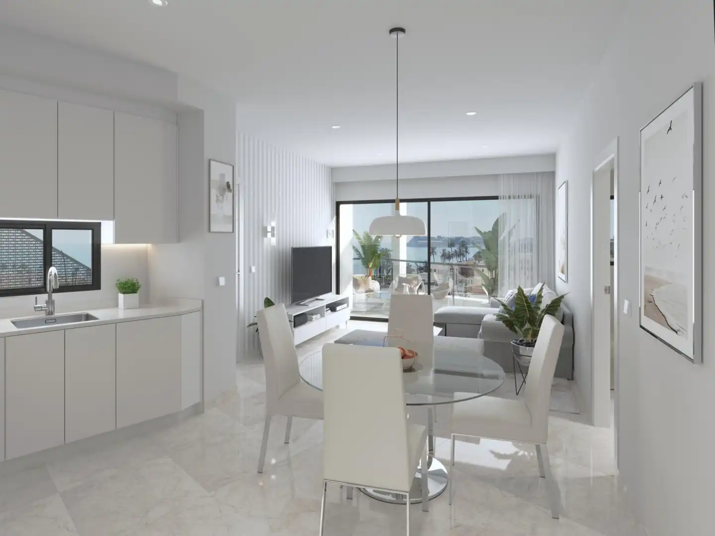 Sala d'estar de Planta baixa en venda en Mazarrón amb Aire condicionat, Terrassa i Traster
