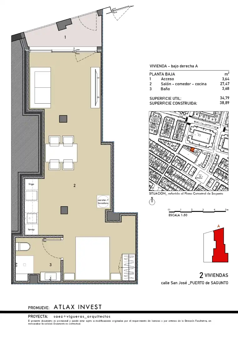 Apartamento con ascensor en venta en Puerto de Sagunto, imagen 12