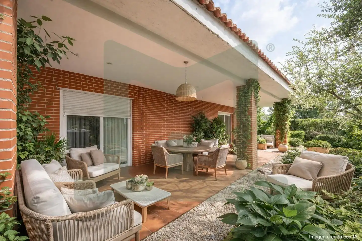 Terrassa de Casa o xalet en venda en Villanueva del Pardillo amb Aire condicionat, Calefacció i Jardí privat