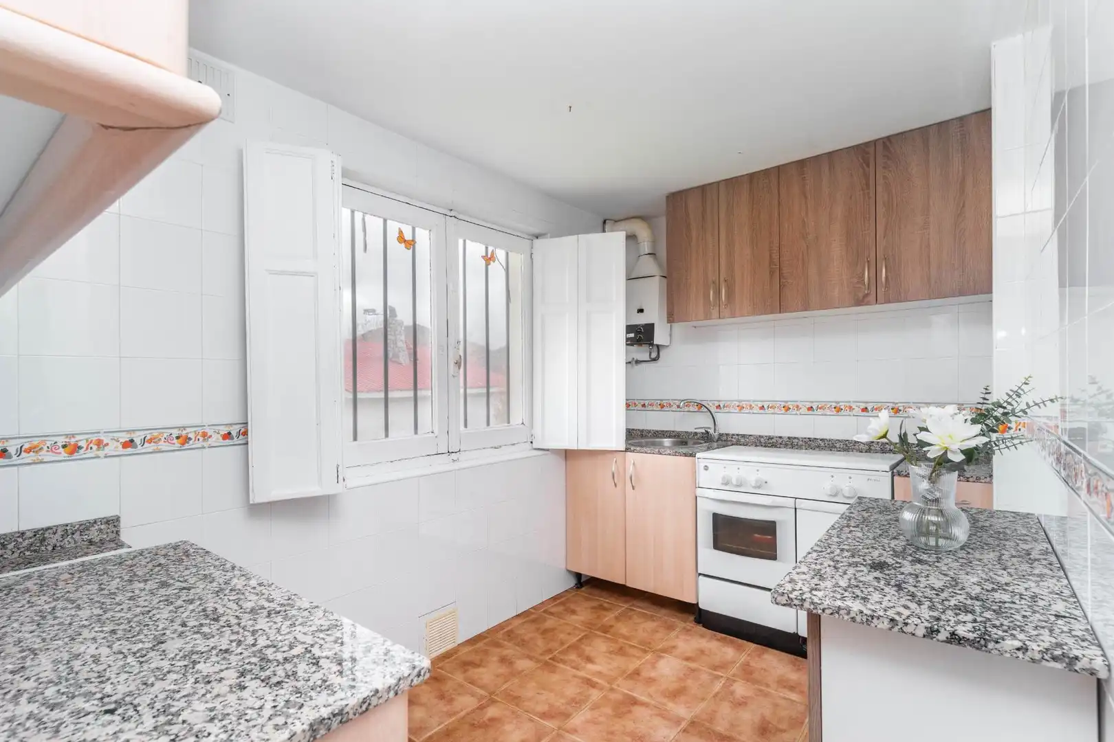 Cocina de Casa o chalet en venta en Burón con Jardín privado y Amueblado
