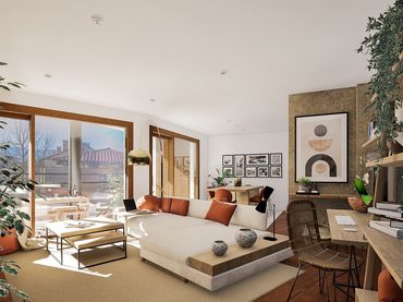 Appartamento di nuova costruzione con balcone in vendita a Calle Truébano 26A