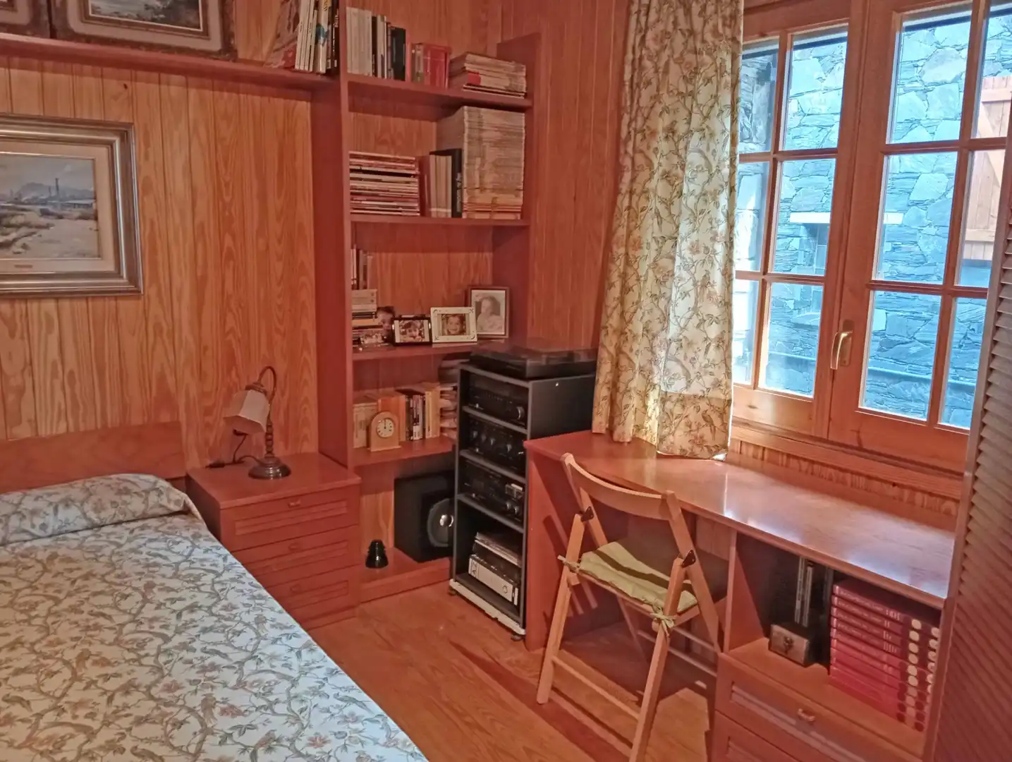 Schlafzimmer von Einfamilien-Reihenhaus zum Verkauf in Montseny mit Heizung, Parkett und Terrasse