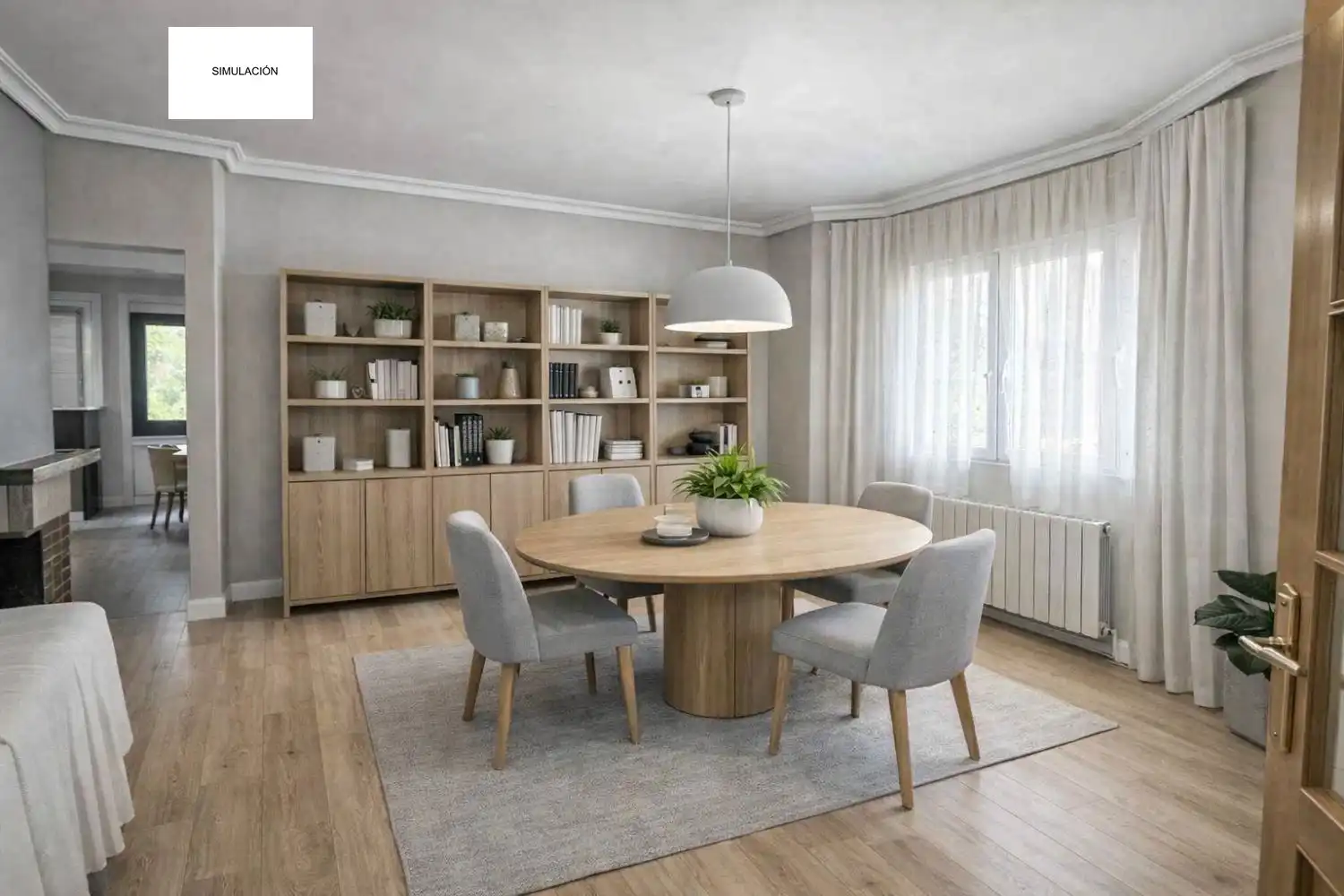 Dining room of Houses for sale in Miraflores de la Sierra  with Heating, Private garden and Terrace