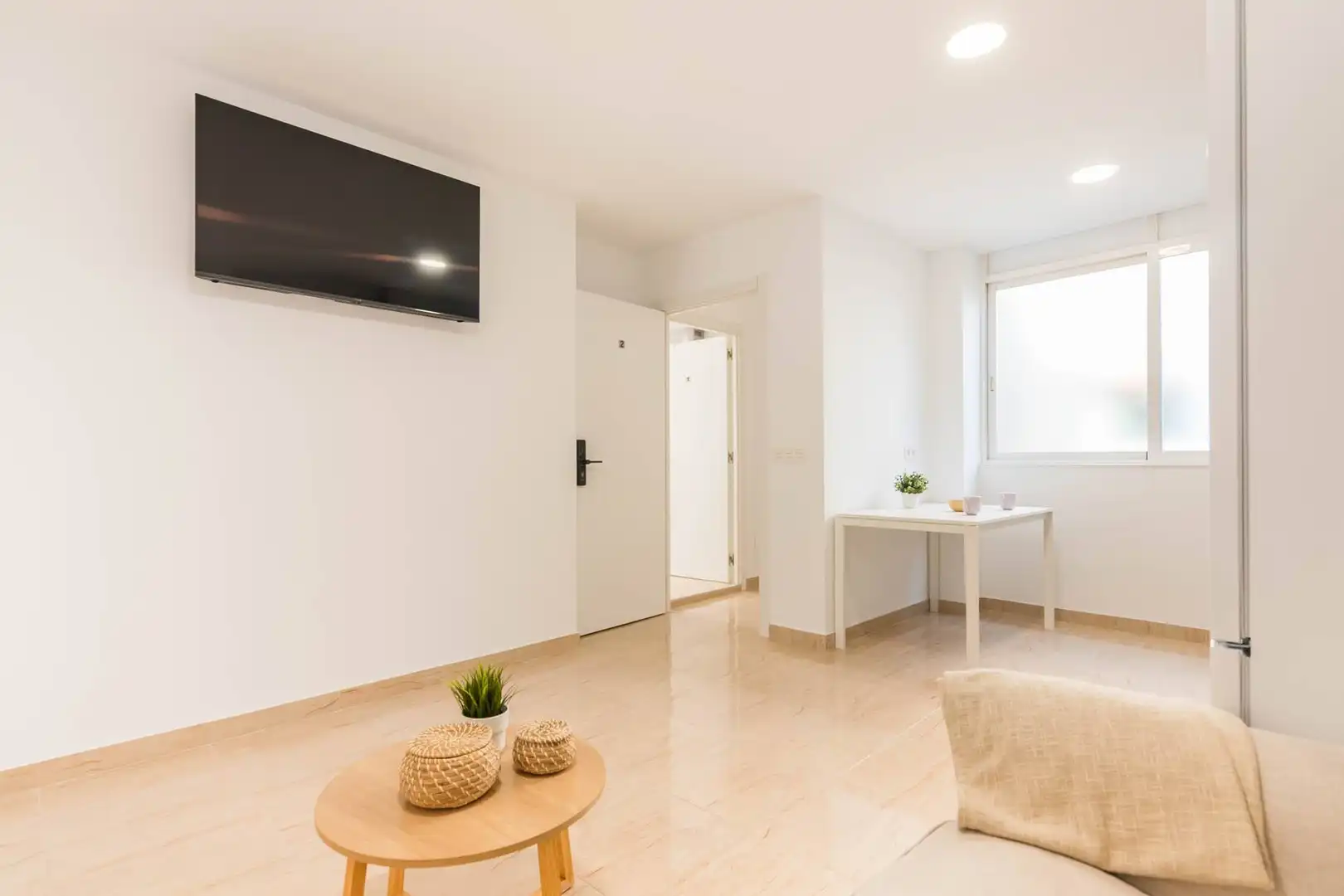 Sala de estar de Piso en venta en Murcia con Aire acondicionado, Calefacción y Trastero