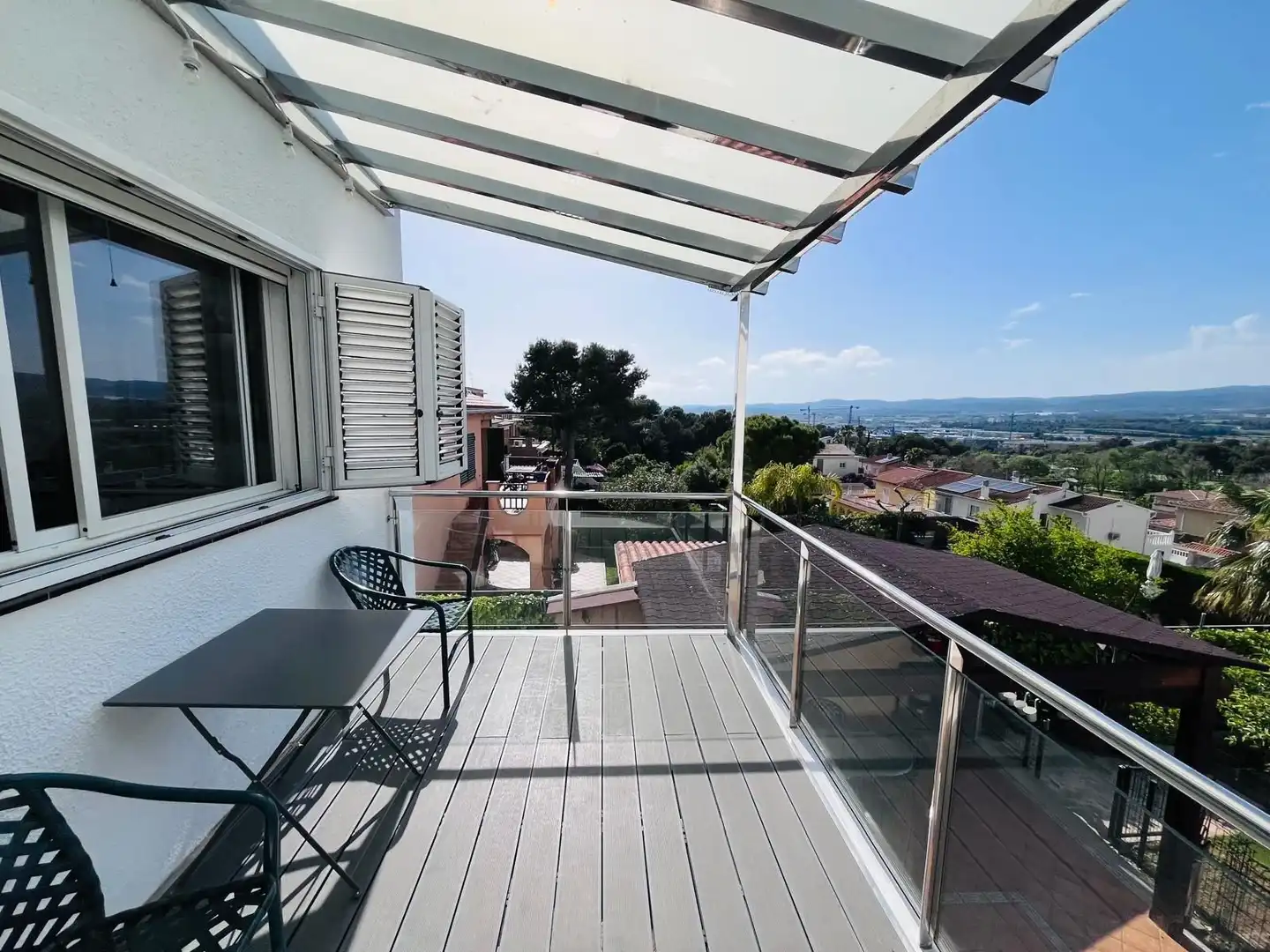 Terrace of Houses for sale in Sant Pere de Ribes  with Air Conditioner, Heating and Swimming Pool