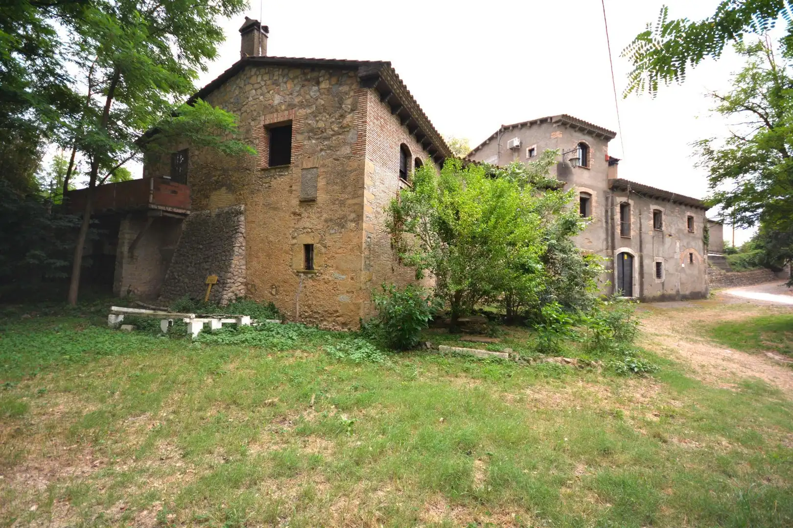 Vista exterior de Finca rústica en venta en Borrassà con Aire acondicionado, Calefacción y Jardín privado