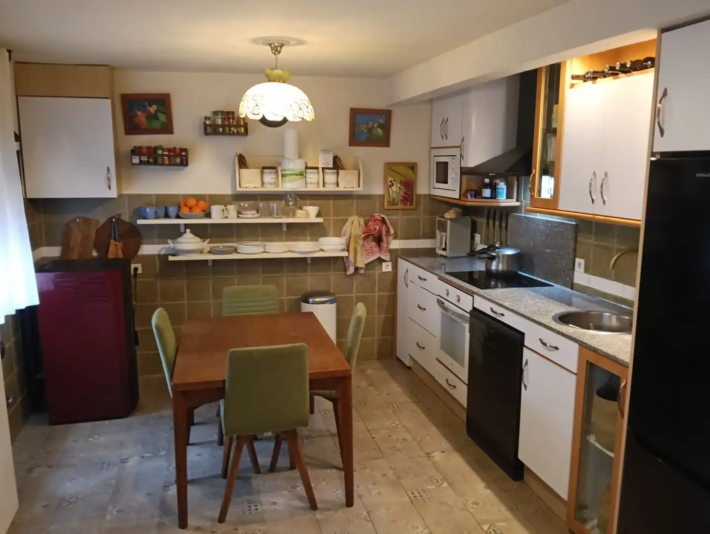 Cocina de Casa o chalet en venta en Bárcena de Cicero con Calefacción, Jardín privado y Terraza