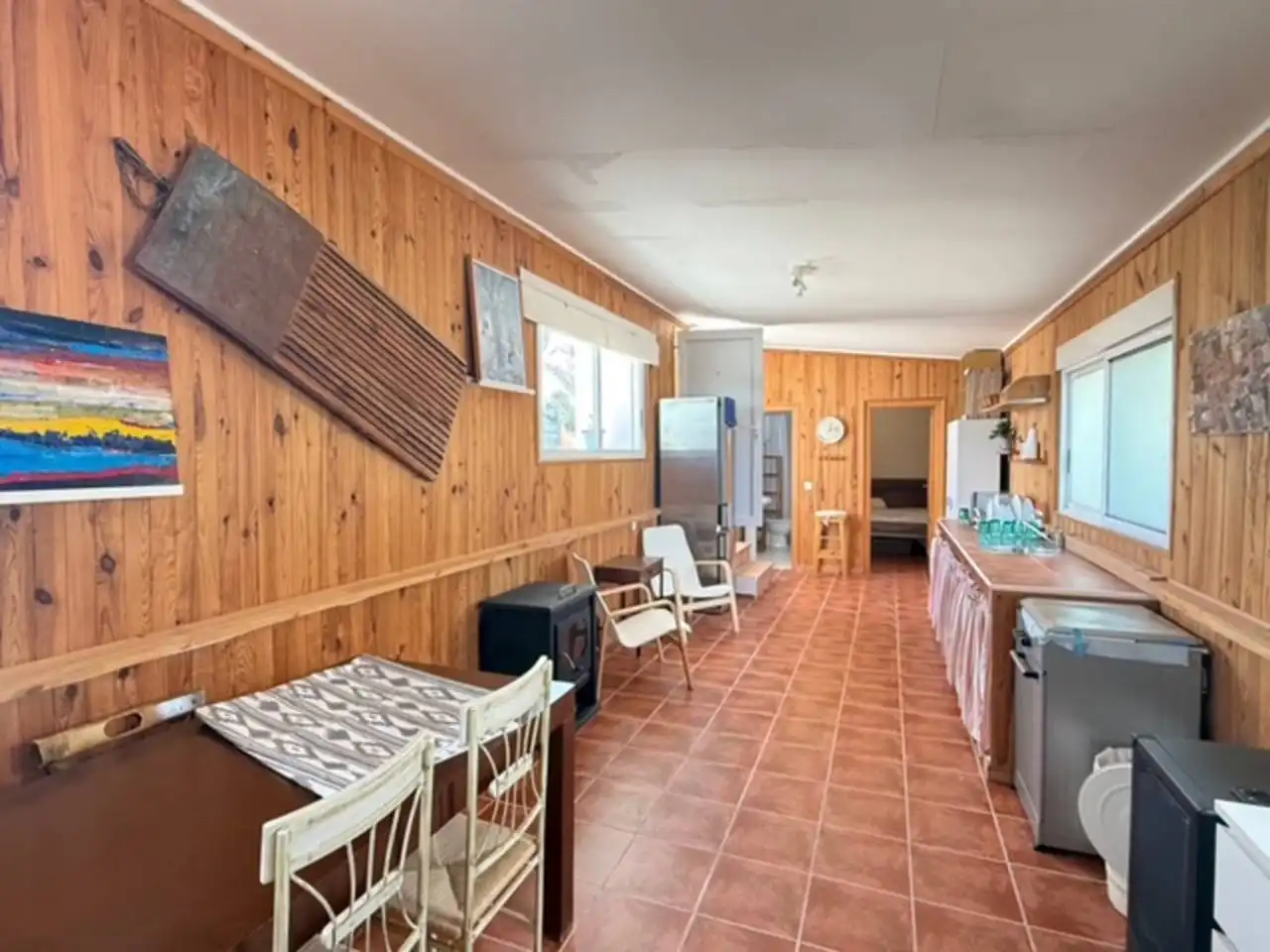 Cocina de Casa adosada de alquiler en Elche / Elx con Jardín privado y Amueblado