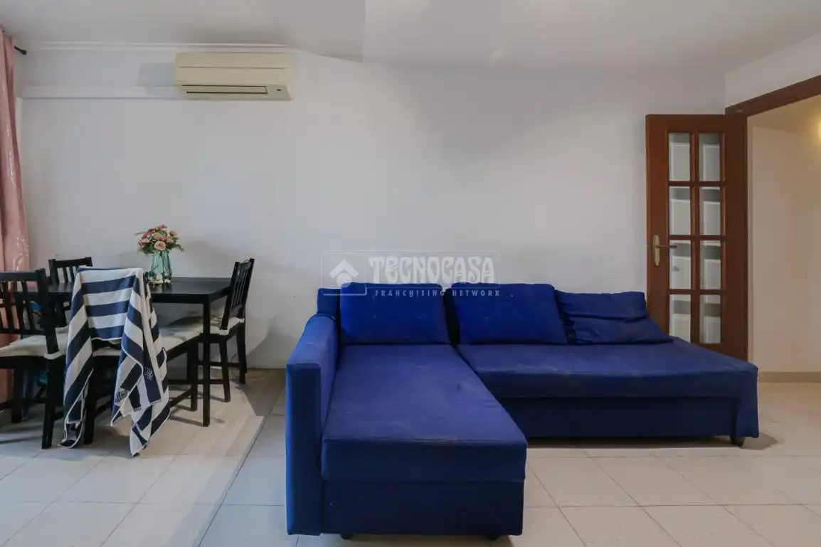 Sala de estar de Piso en venta en Barcelona con Balcón