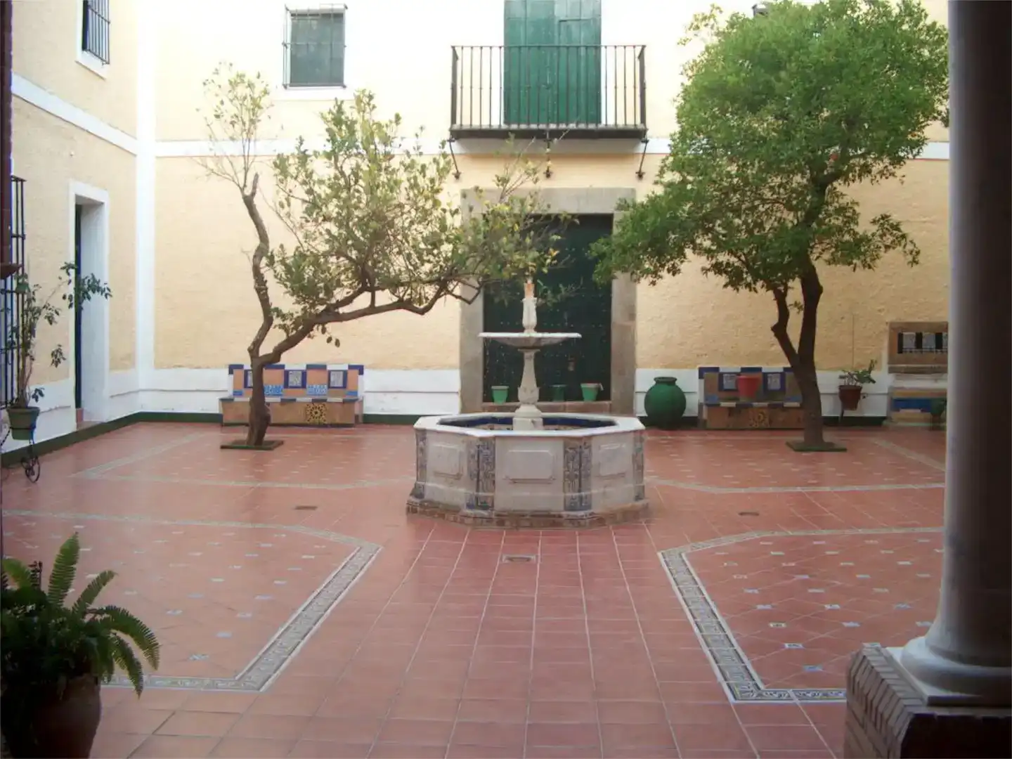 Vista exterior de Casa o xalet en venda en Zafra amb Balcó