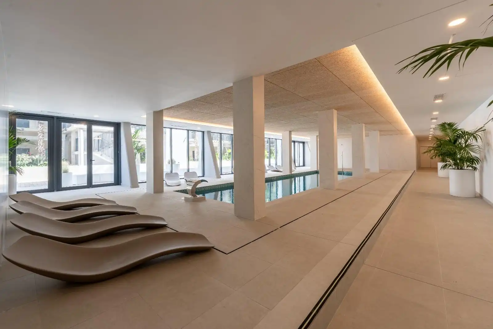 Piscina de Pis en venda en L'Alfàs del Pi amb Aire condicionat, Calefacció i Jardí privat
