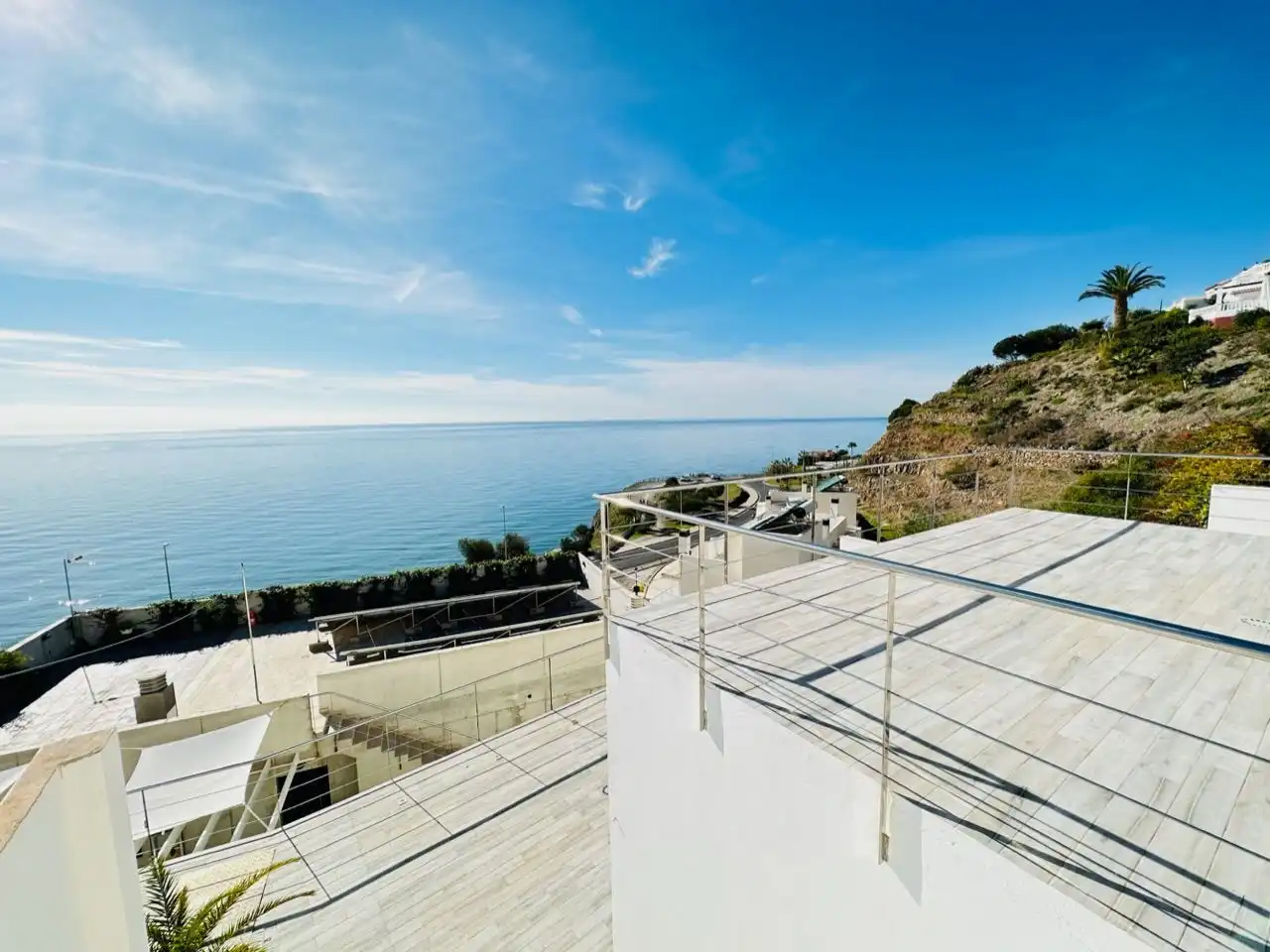 Terrassa de Casa o xalet en venda en Nerja amb Aire condicionat, Jardí privat i Traster