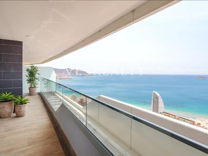 Terrace of Flat for sale in Benidorm  with Air Conditioner, Heating and Private garden