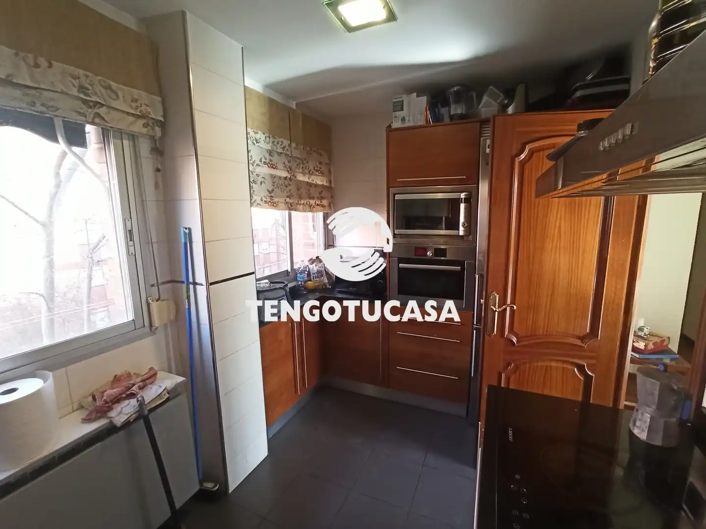Cocina de Piso de alquiler en Madrid con Aire acondicionado, Calefacción y Amueblado