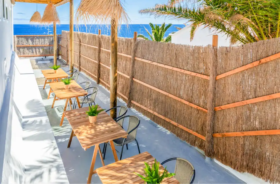 Terraza de Casa o chalet en venta en Haría con Jardín privado y Piscina