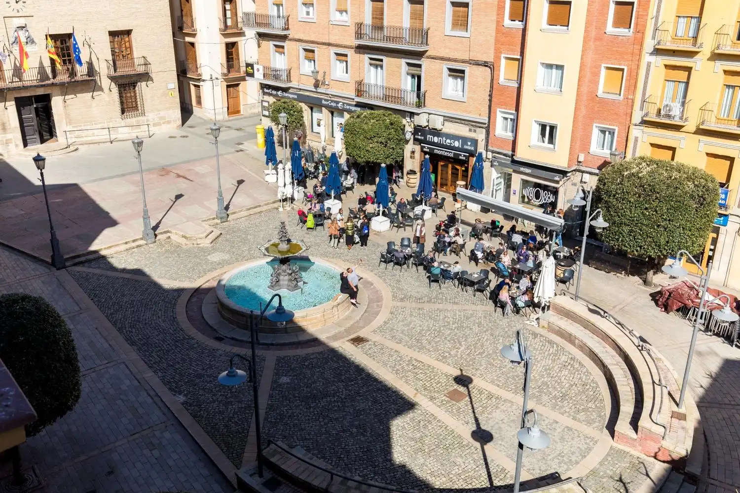 Vista exterior de Ático en venta en Borja con Calefacción, Parquet y Terraza