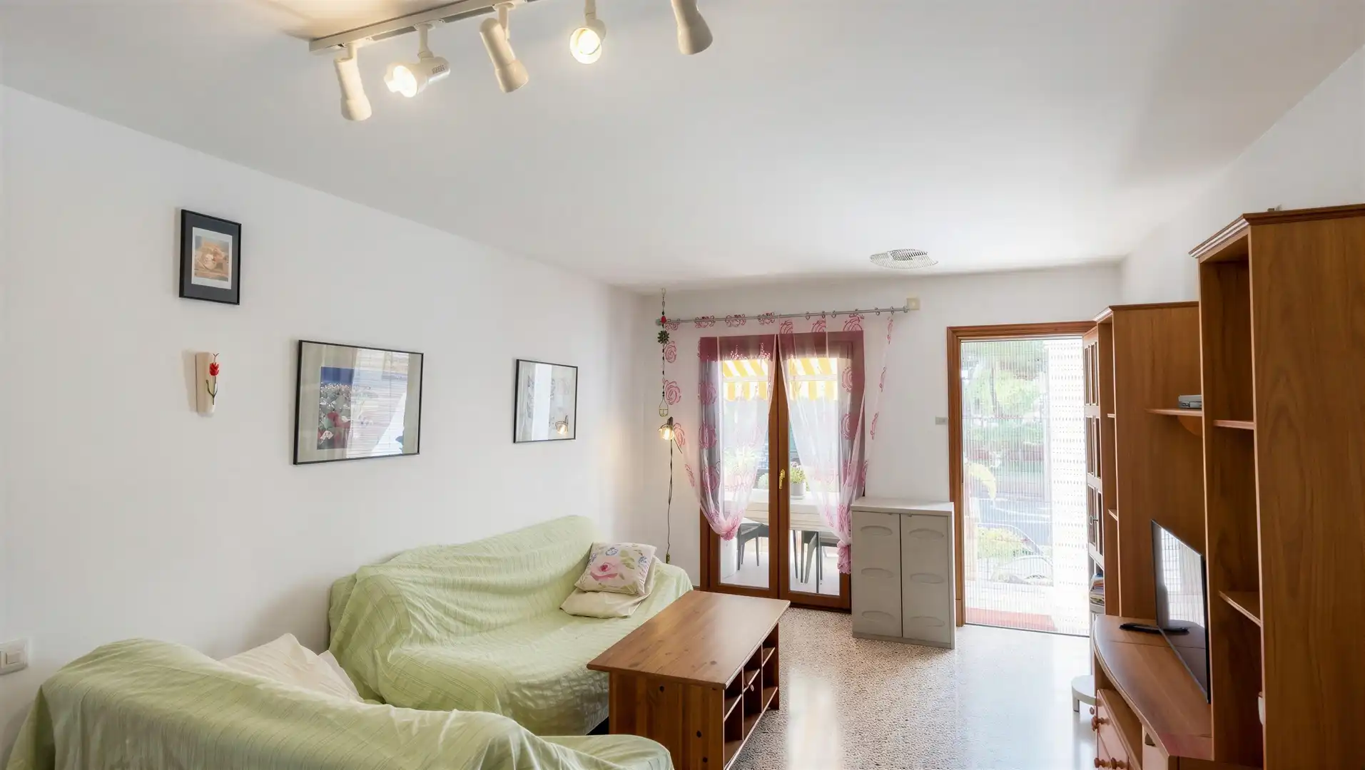 Sala d'estar de Apartament en venda en  Palma de Mallorca amb Aire condicionat, Terrassa i Traster