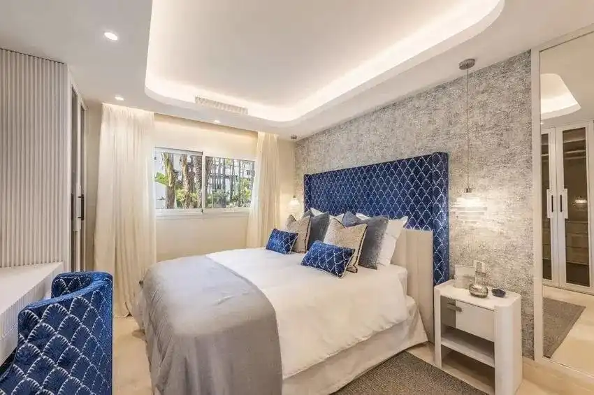 Bedroom of Flat for sale in Marbella  with Private garden, Terrace and Swimming Pool