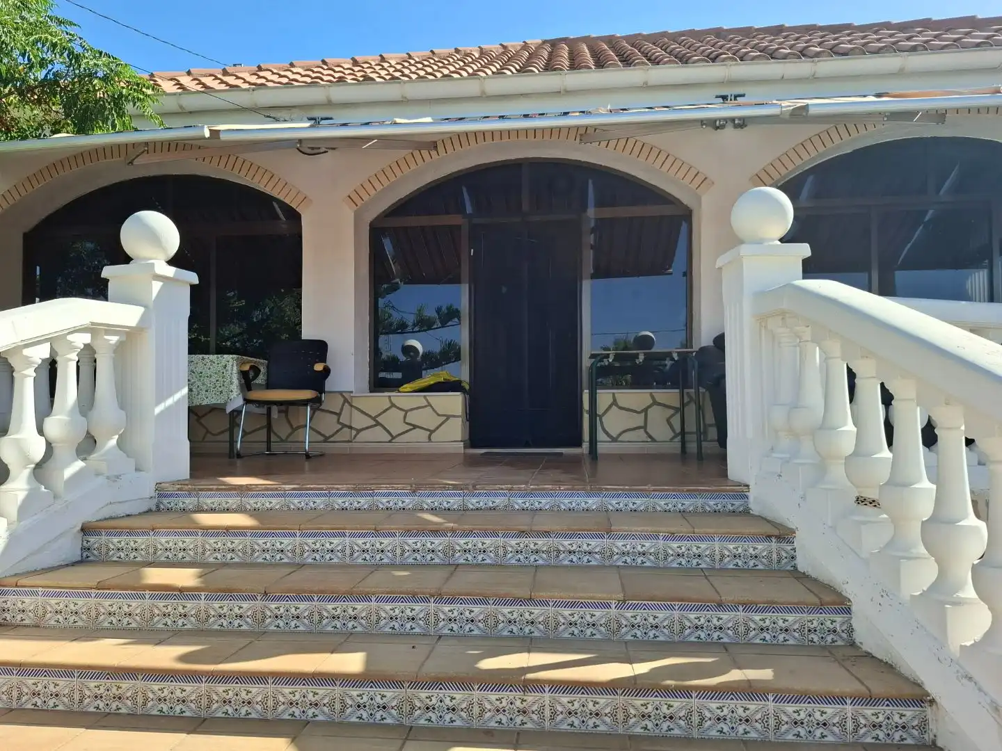 Terrace of Houses for sale in Busot  with Terrace, Swimming Pool and Balcony