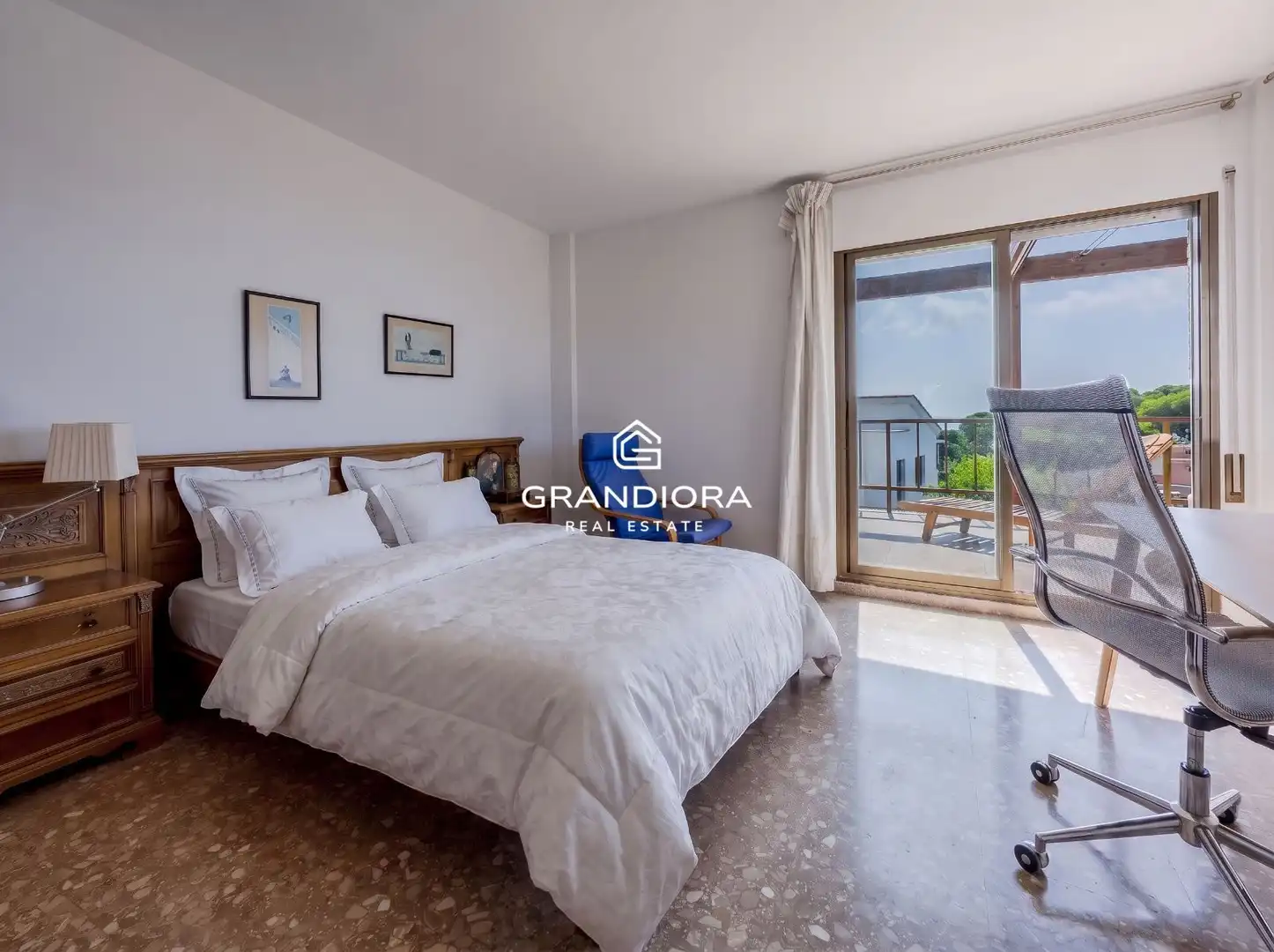 Dormitori de Casa o xalet de lloguer en Caldes d'Estrac amb Piscina i Moblat