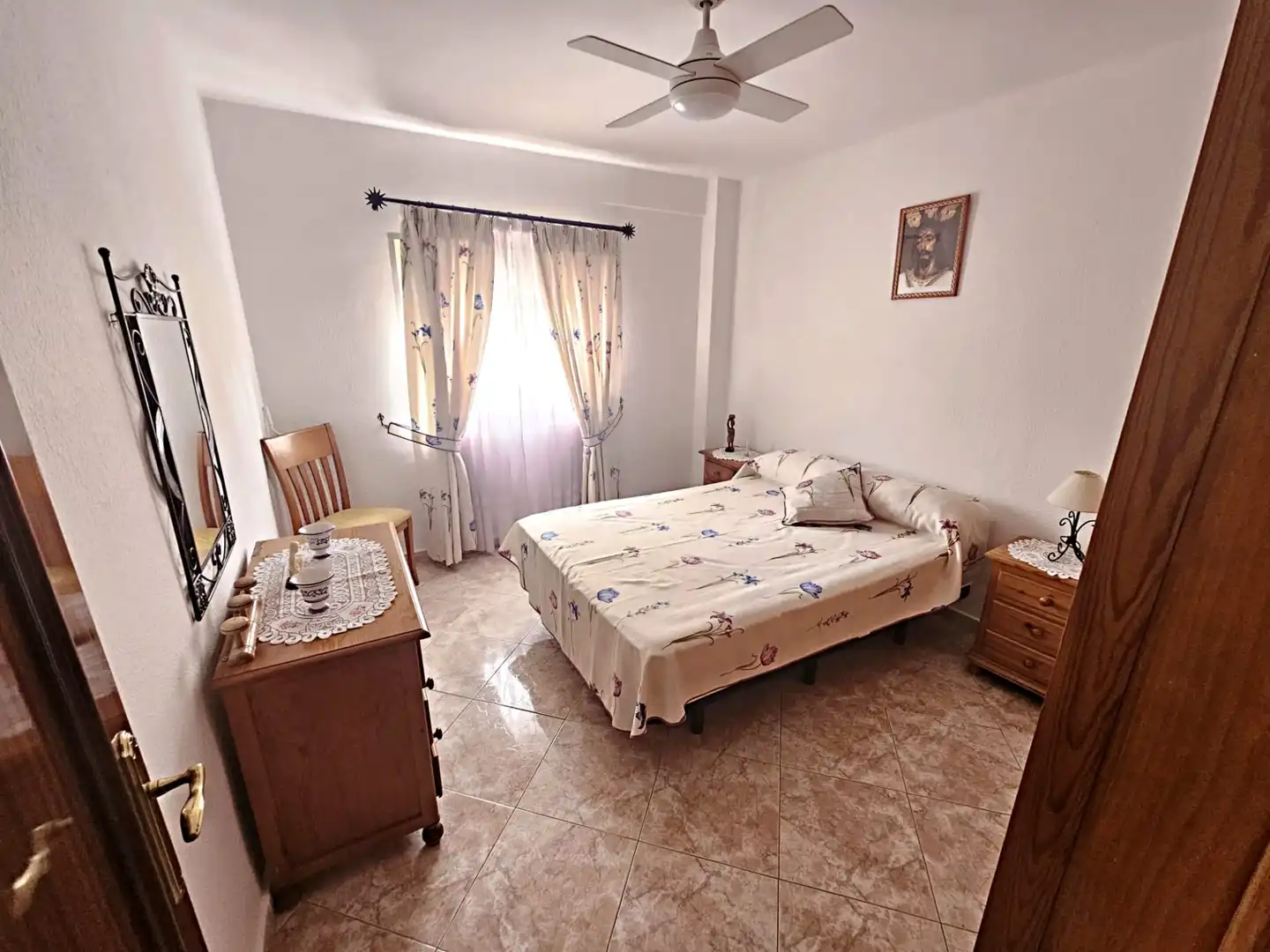 Bedroom of Flat for sale in Málaga  with Furnished