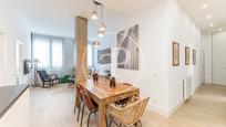 Dining room of Flat to rent in  Madrid Capital  with Air Conditioner, Heating and Furnished