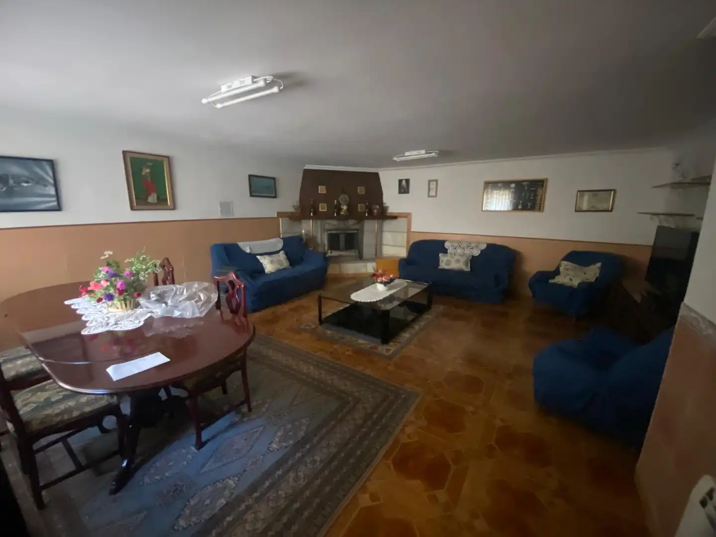 Sala de estar de Casa adosada en venta en Valle de Santibáñez con Calefacción, Terraza y Trastero