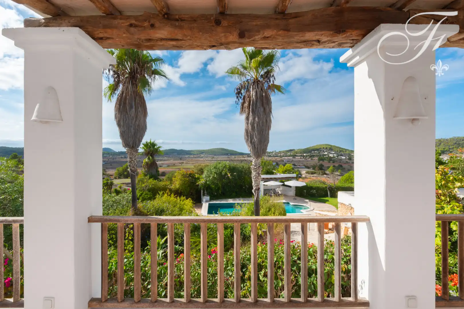 Jardí de Finca rústica en venda en Sant Antoni de Portmany amb Calefacció, Jardí privat i Terrassa