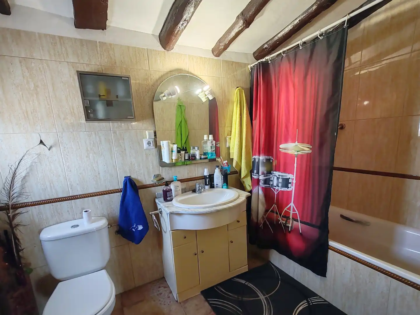 Baño de Casa o chalet en venta en Huércal-Overa con Aire acondicionado, Jardín privado y Terraza