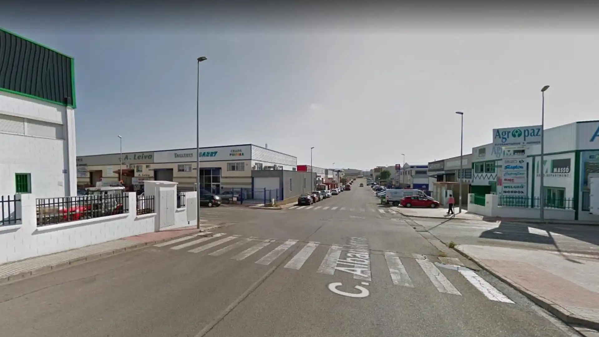 Vista exterior de Nave industrial de alquiler en Úbeda