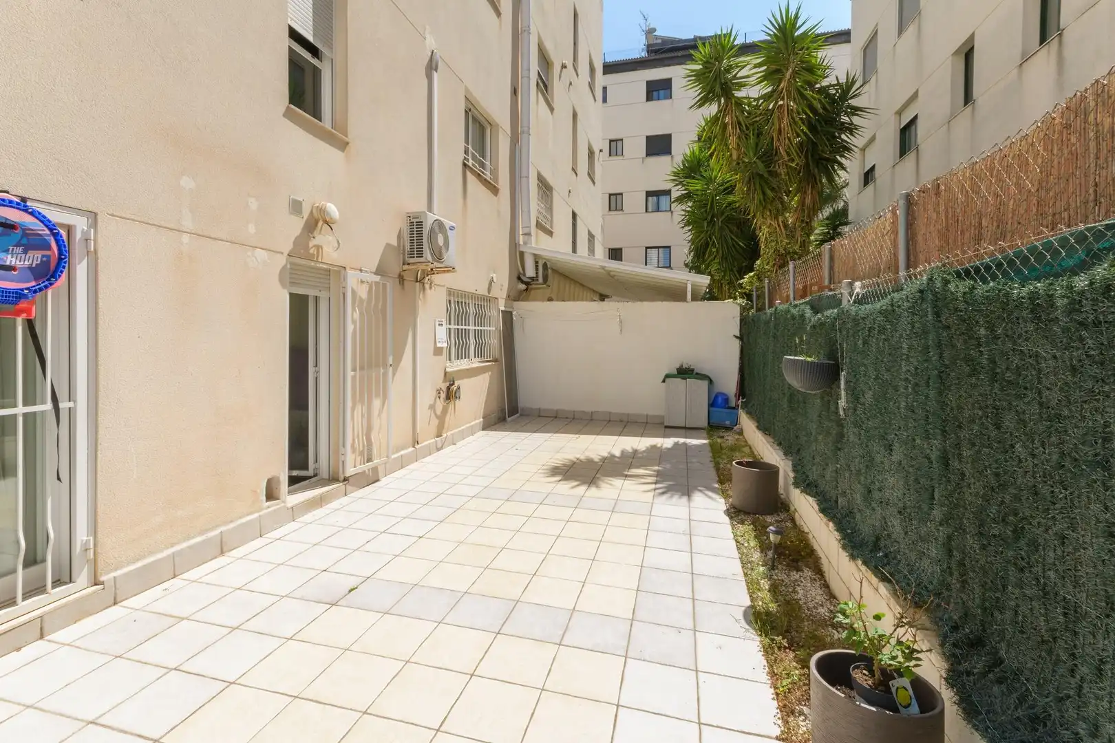 Terrasse von Maisonette zum Verkauf in Gandia mit Klimaanlage, Heizung und Privatgarten