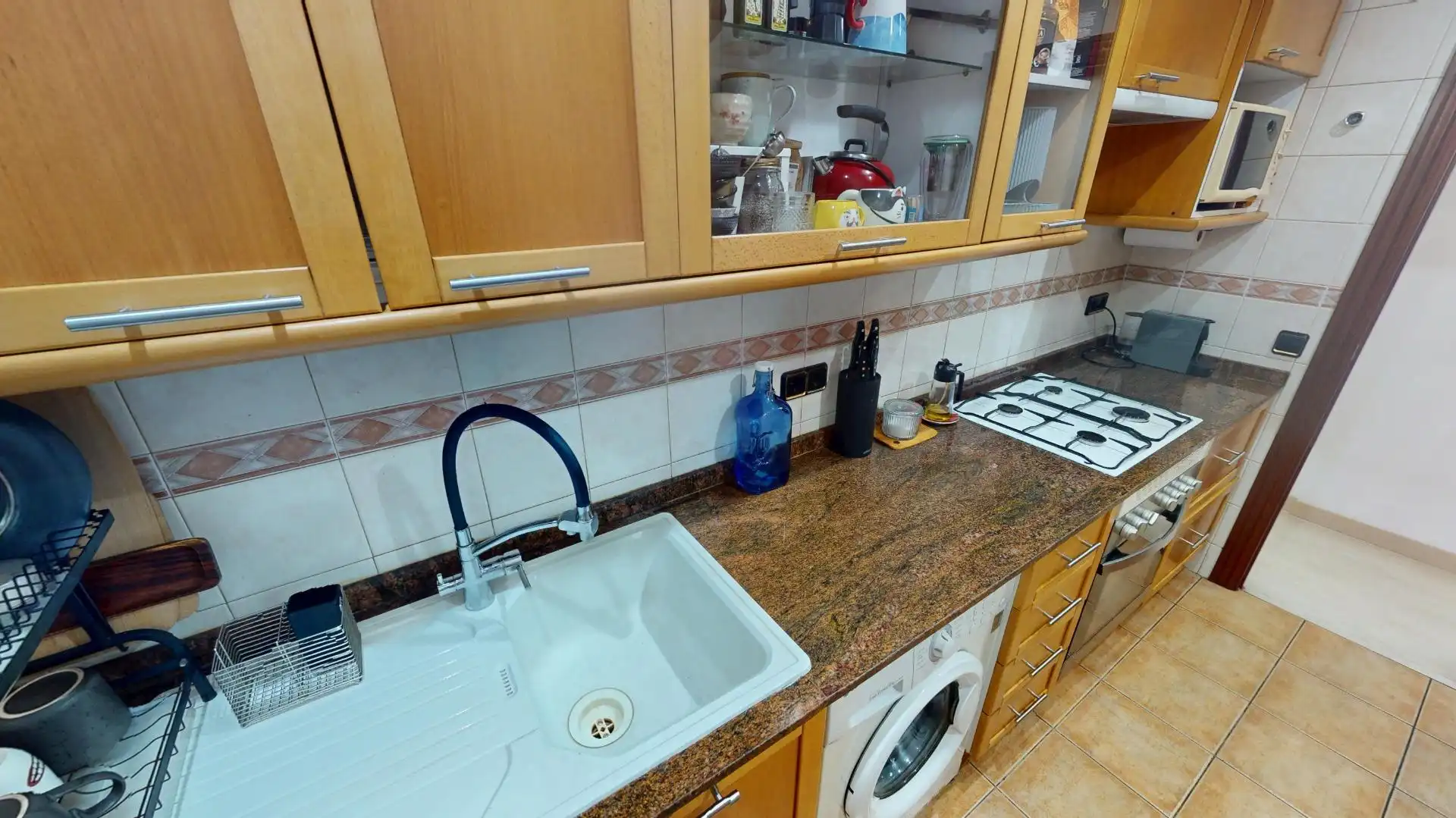 Cocina de Piso en venta en Barcelona con Terraza y Balcón