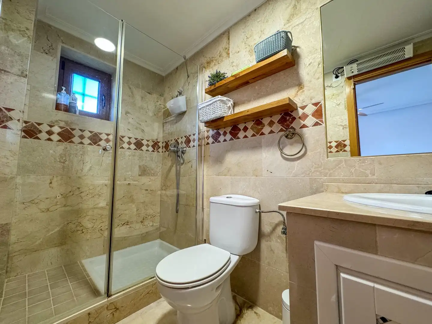 Bathroom of Detached homes for rent in Algorfa  with Air Conditioner, Heating and Private garden