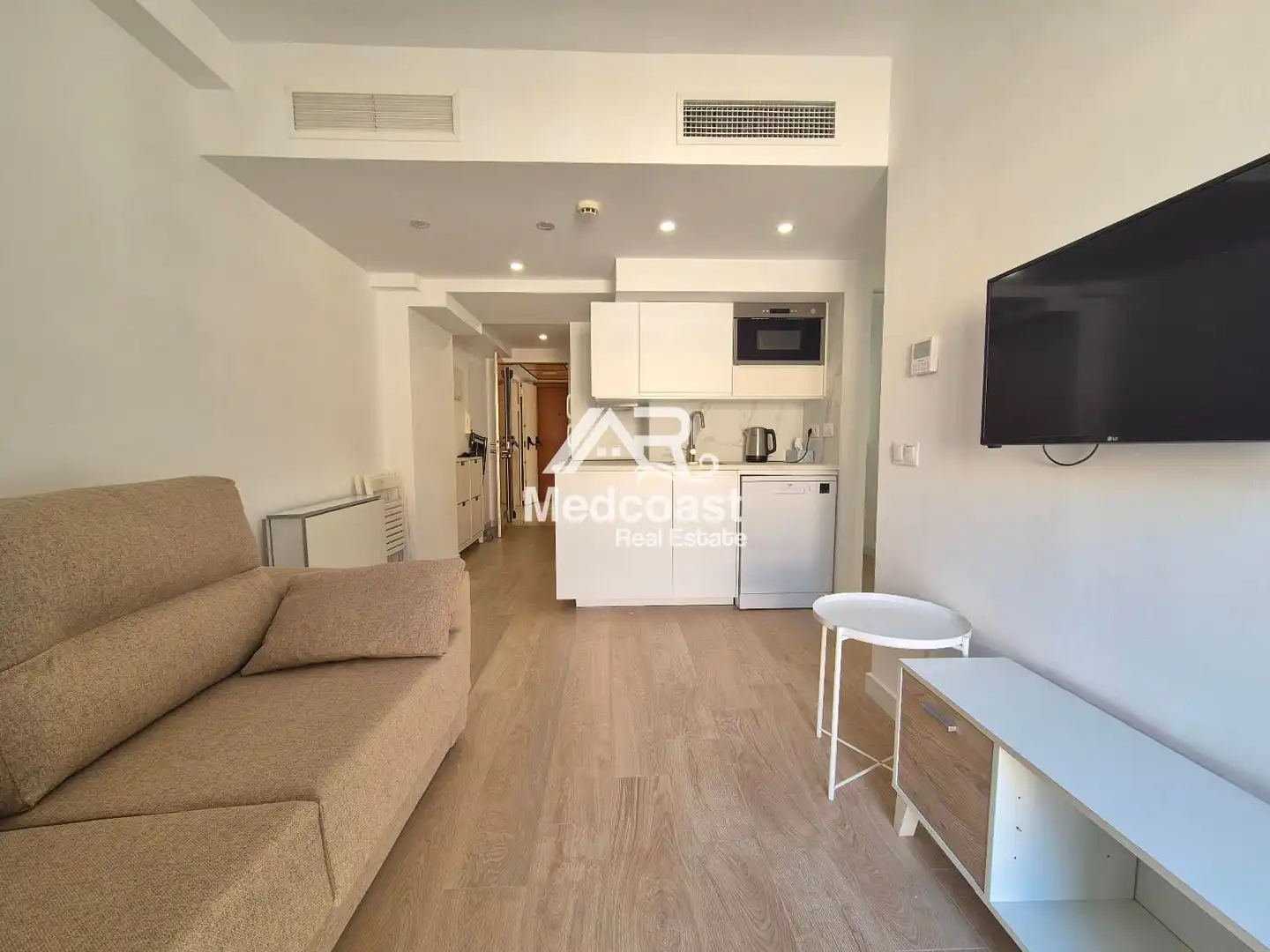 Living room of Attic for sale in Vera  with Air Conditioner, Terrace and Swimming Pool
