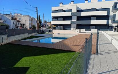 Swimming pool of Flat for sale in Cubelles  with Heating, Private garden and Terrace