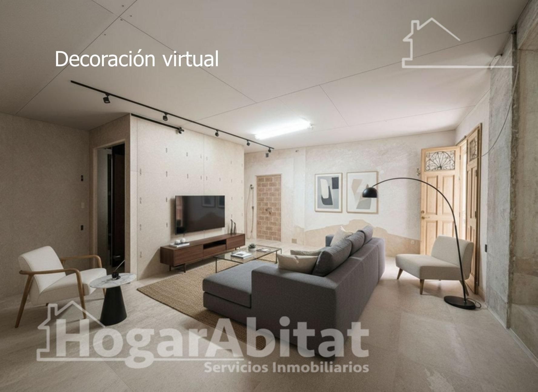 Sala d'estar de Casa o xalet en venda en Santa Pola amb Aire condicionat, Parquet i Terrassa