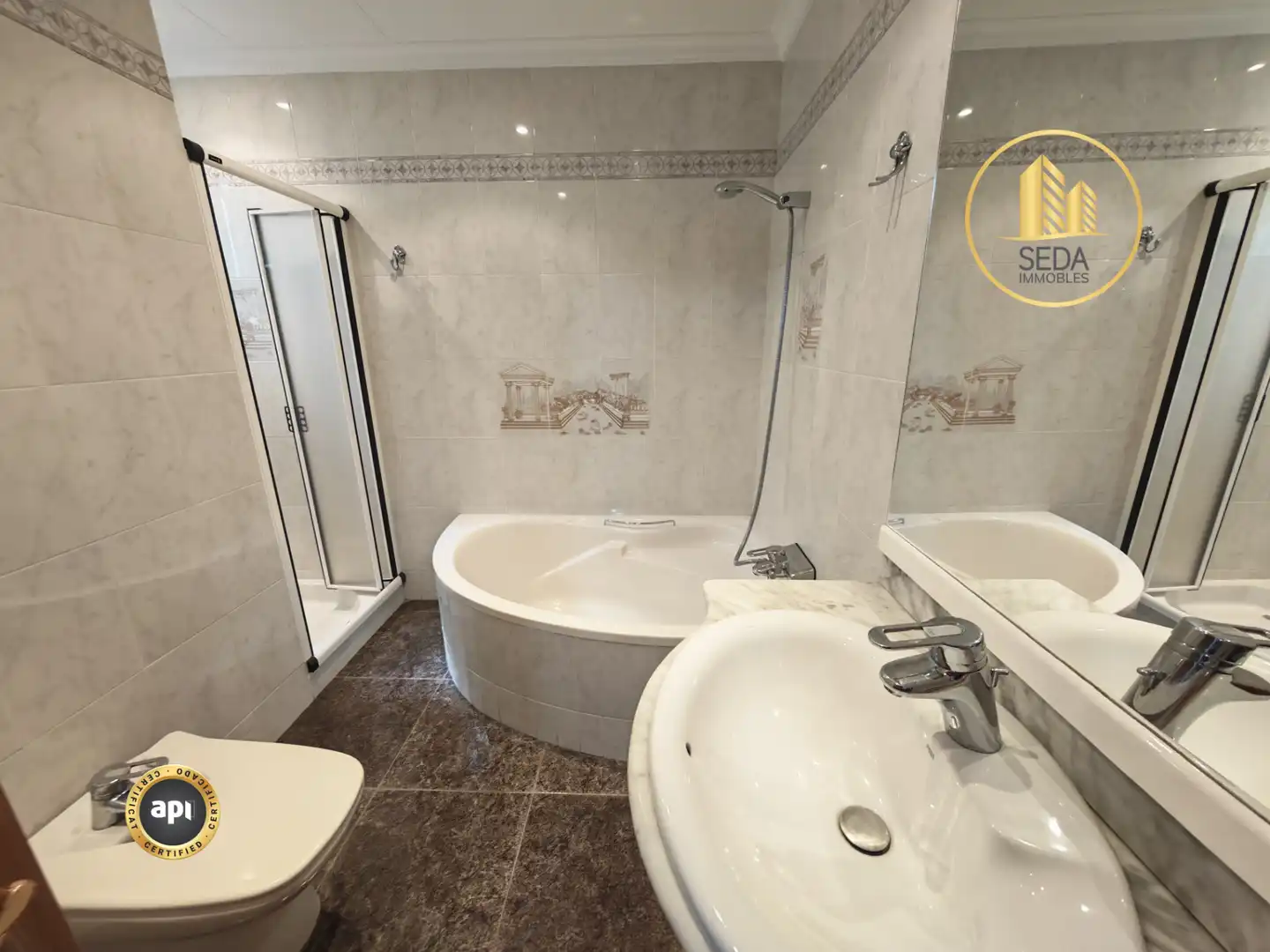 Baño de Casa adosada en venta en Monistrol de Montserrat con Aire acondicionado, Calefacción y Terraza