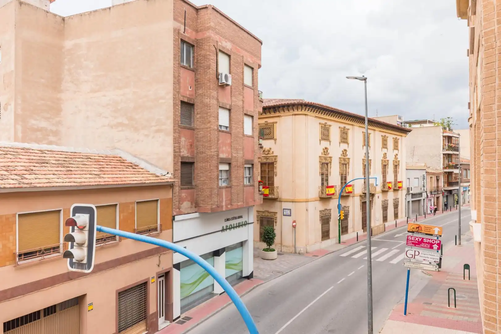 Außenansicht von Wohnung zum Verkauf in Santomera mit Klimaanlage, Privatgarten und Abstellraum