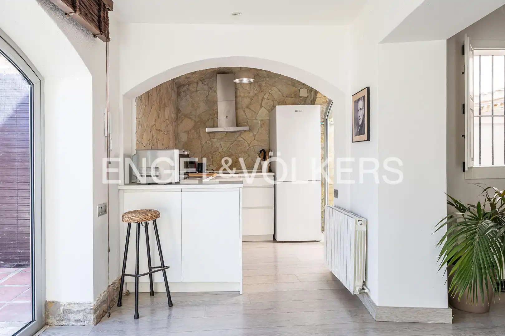 Kitchen of Houses for rent in Caldes d'Estrac  with Air Conditioner, Heating and Private garden