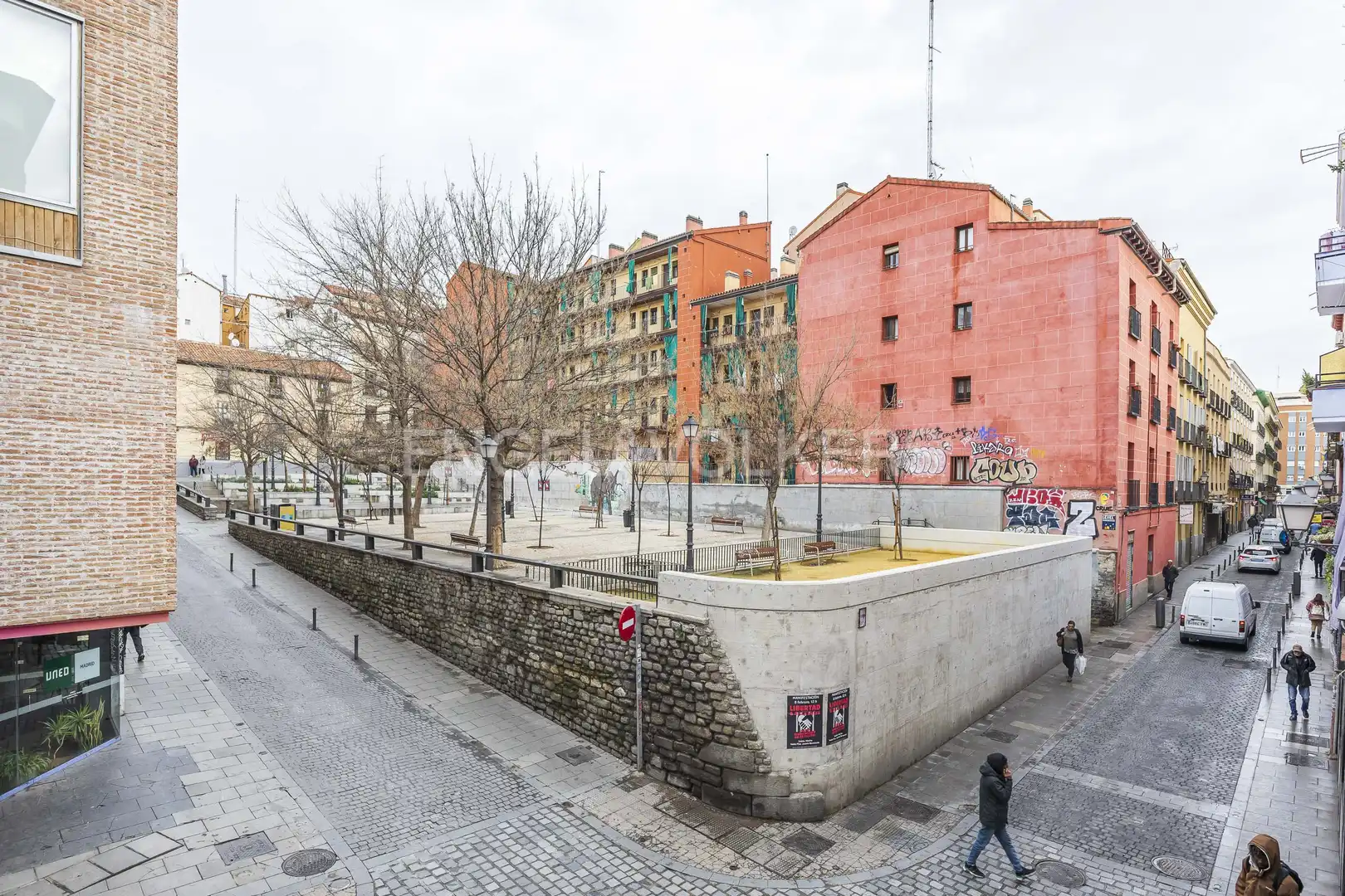 Exterior view of Flat for rent in Madrid  with Air Conditioner, Heating and Furnished