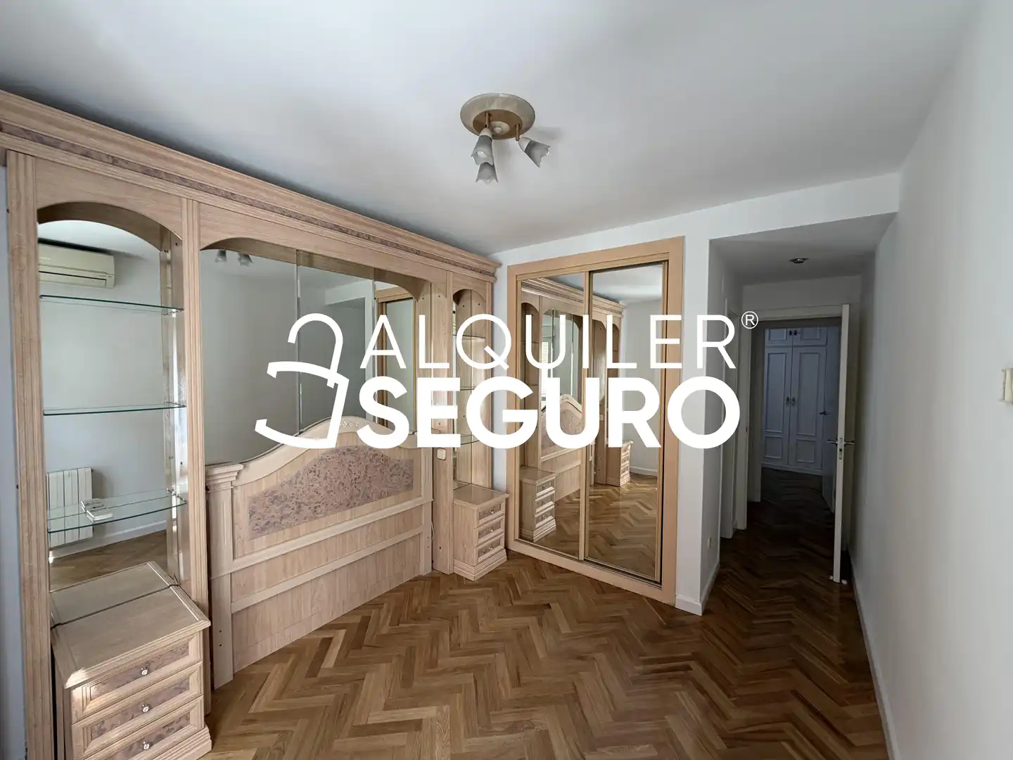 Schlafzimmer von Wohnung zur Miete in Getafe mit Klimaanlage und Heizung