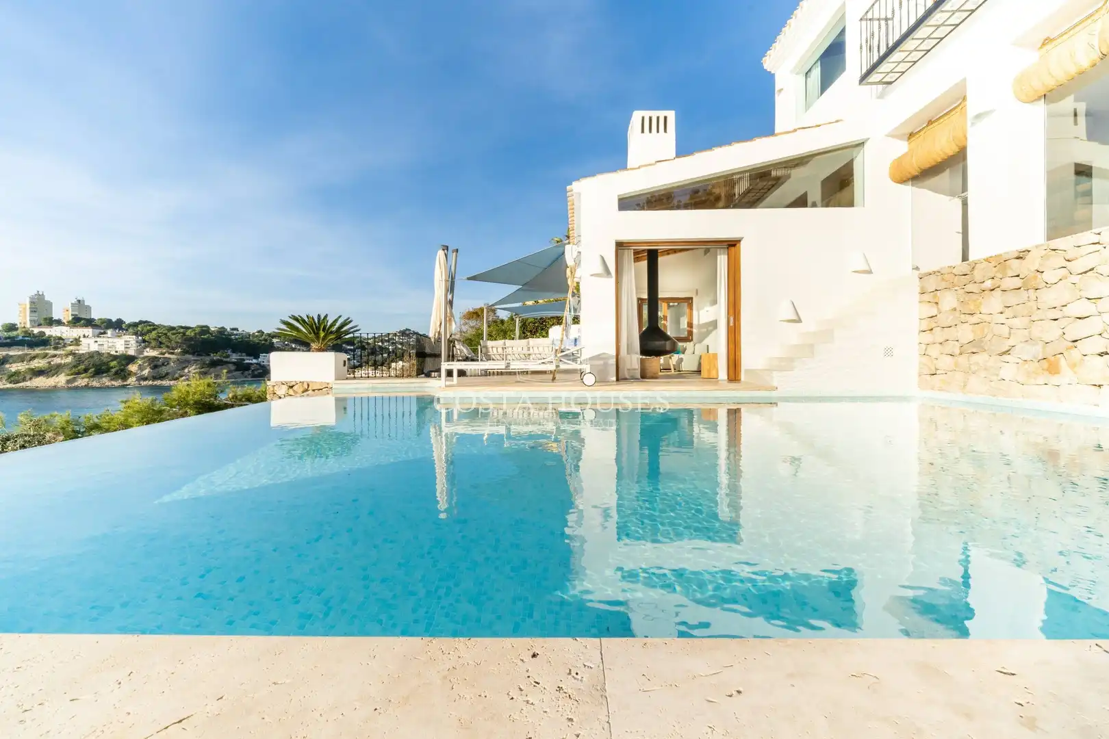 Swimming pool of Houses for sale in Moraira  with Air Conditioner, Private garden and Terrace
