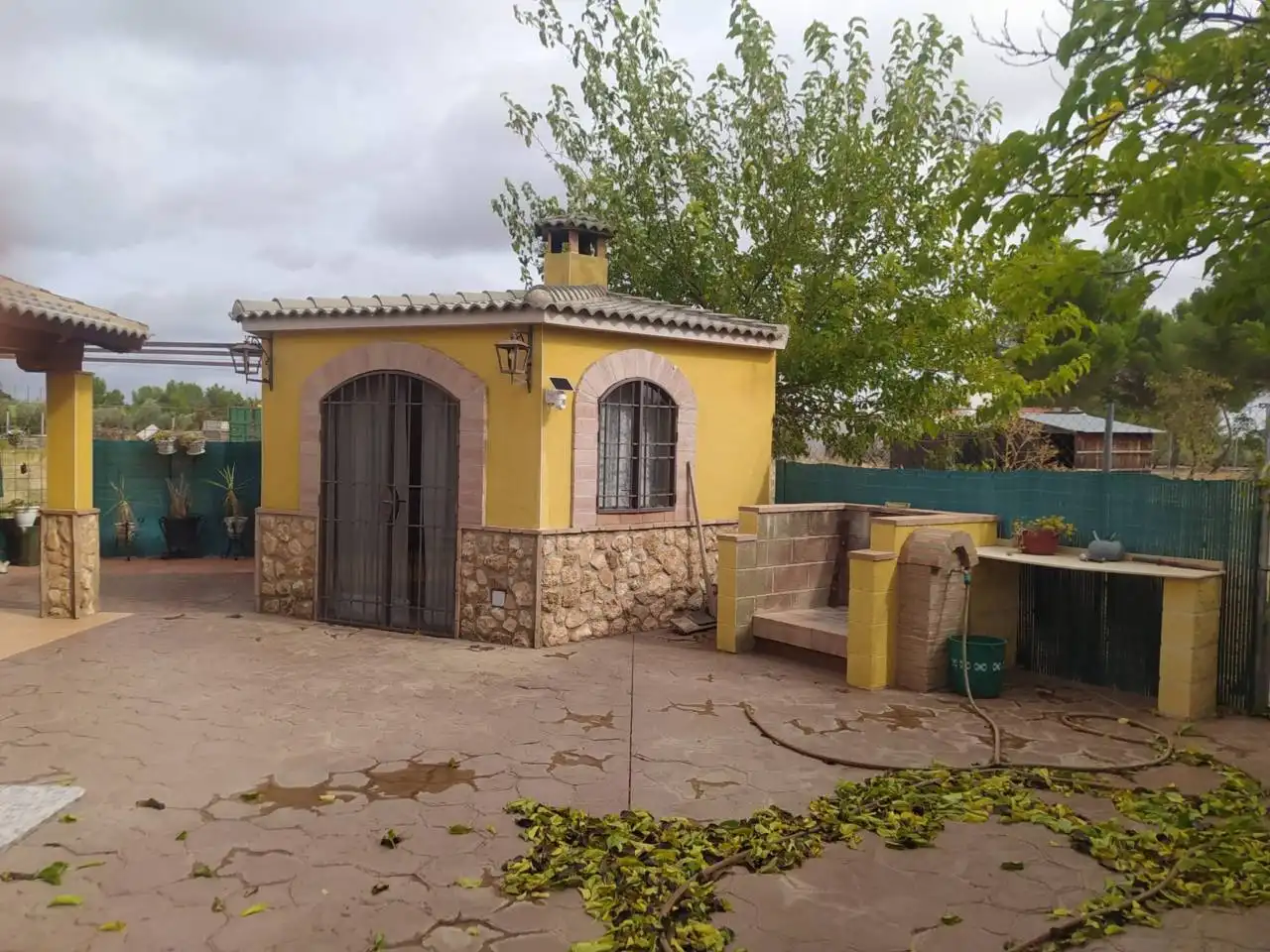 Jardín de Finca rústica en venta en Daimiel con Aire acondicionado, Jardín privado y Terraza