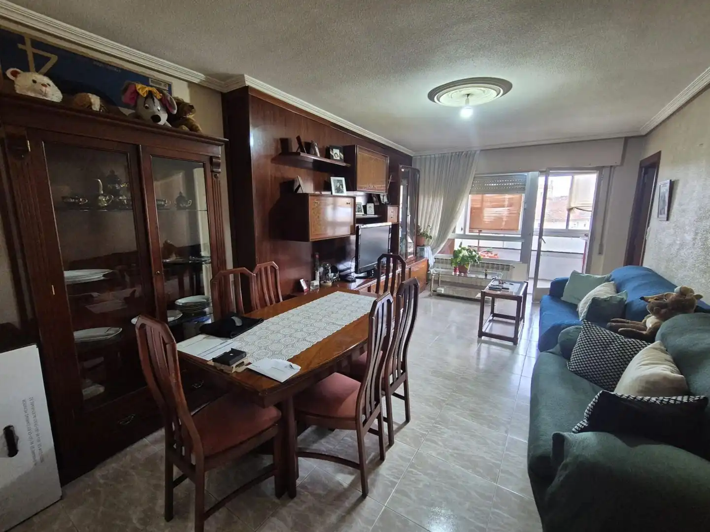 Sala de estar de Piso en venta en Dueñas con Trastero