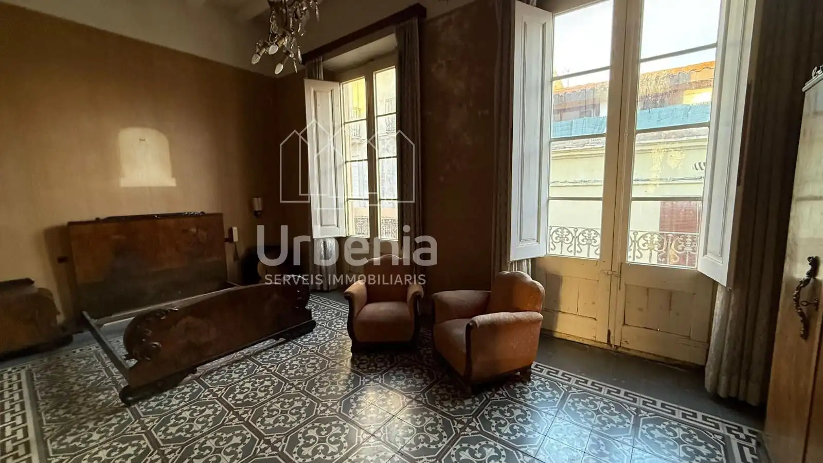 Sala de estar de Casa adosada en venta en Malgrat de Mar con Terraza