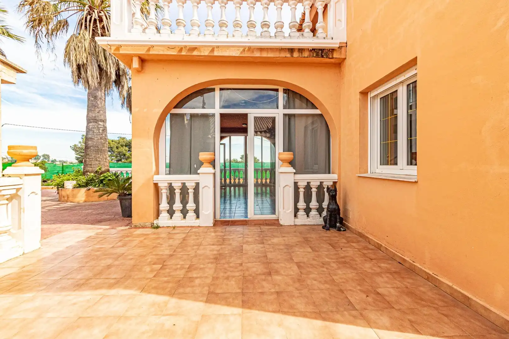 Vista exterior de Casa o chalet en venta en Carlet con Aire acondicionado, Jardín privado y Terraza