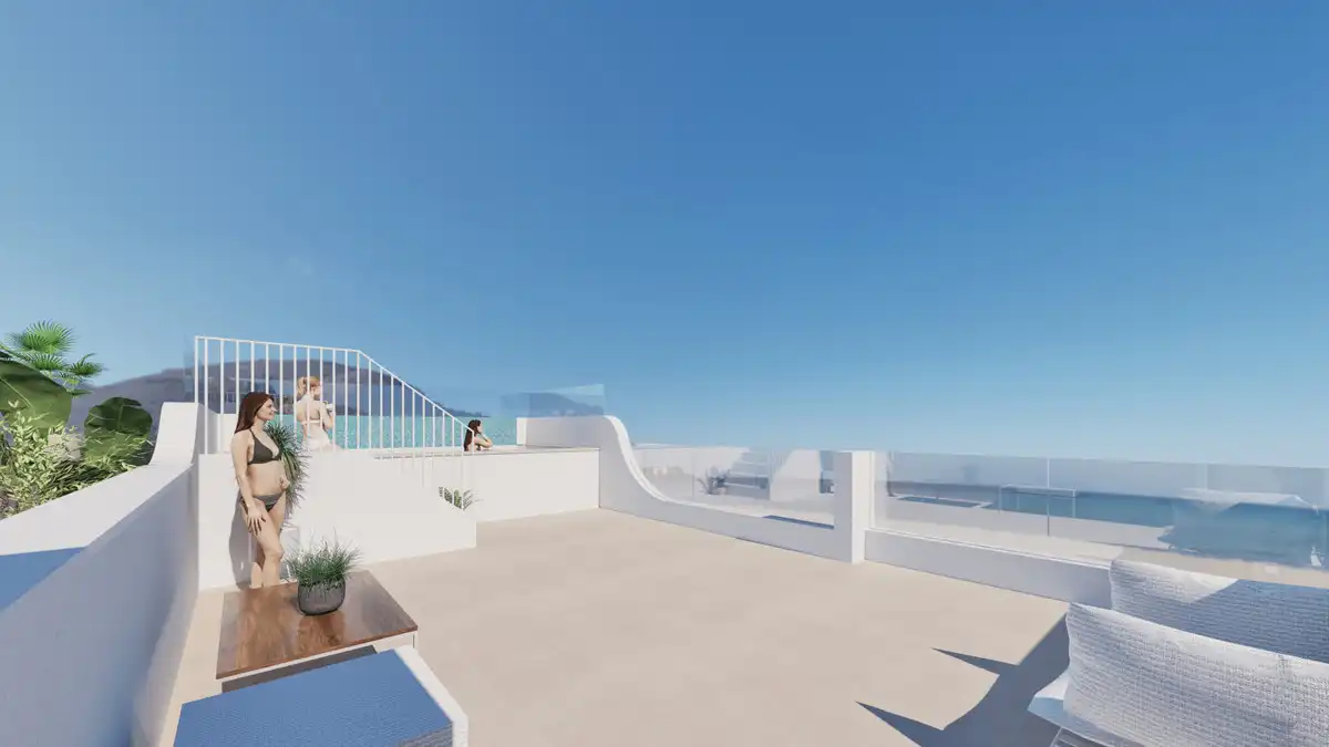 Terrassa de Apartament en venda en Pilar de la Horadada
