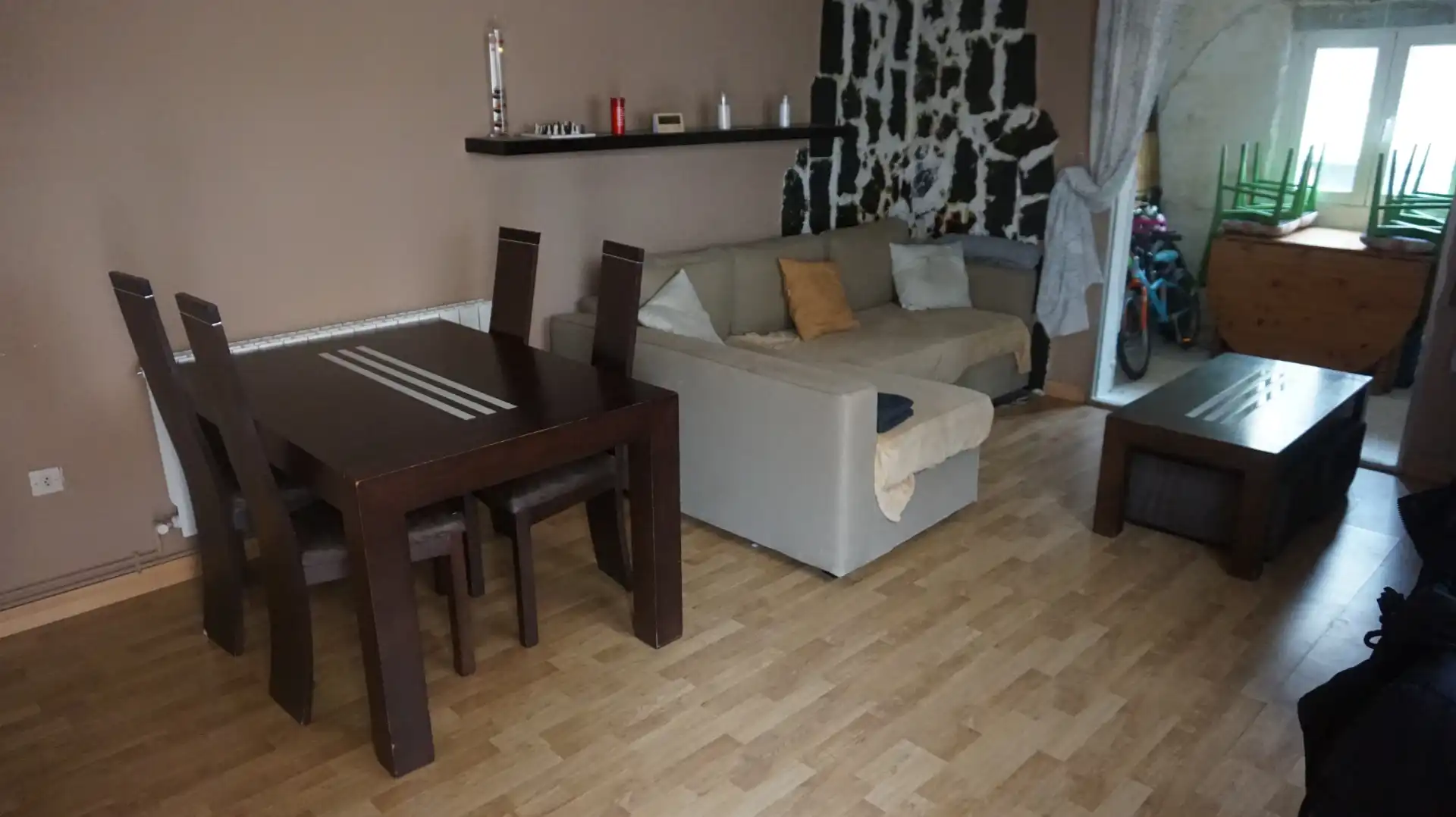 Living room of Houses for sale in Trijueque  with Heating, Private garden and Swimming Pool